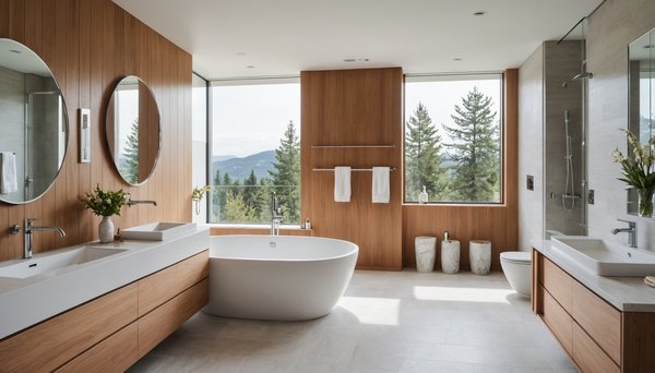 Panneaux muraux salle de bain : transformez votre espace !